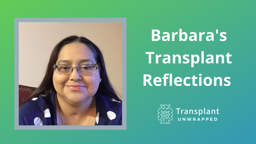 Barbara's Transplant Reflections